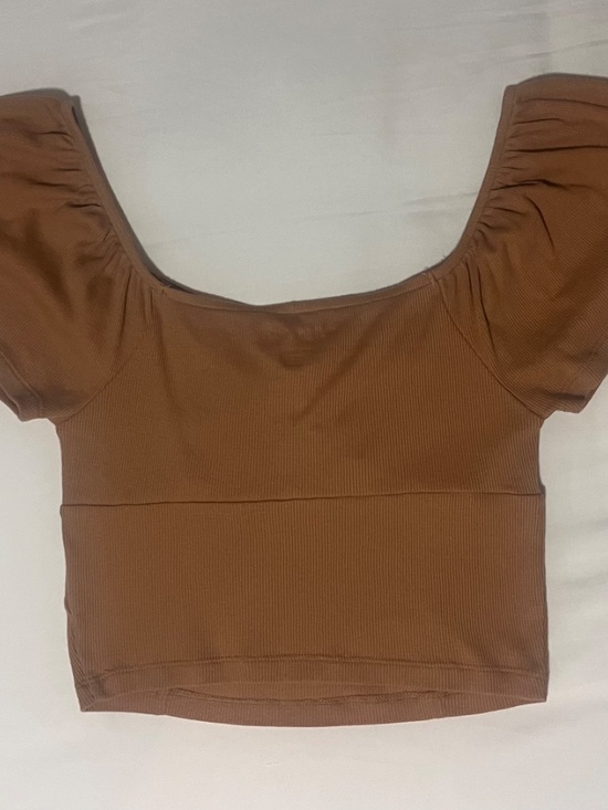 Y2K American Eagle Outfitters ribbed crop top - Picture 2 of 3